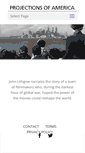 Mobile Screenshot of projectionsofamerica.com